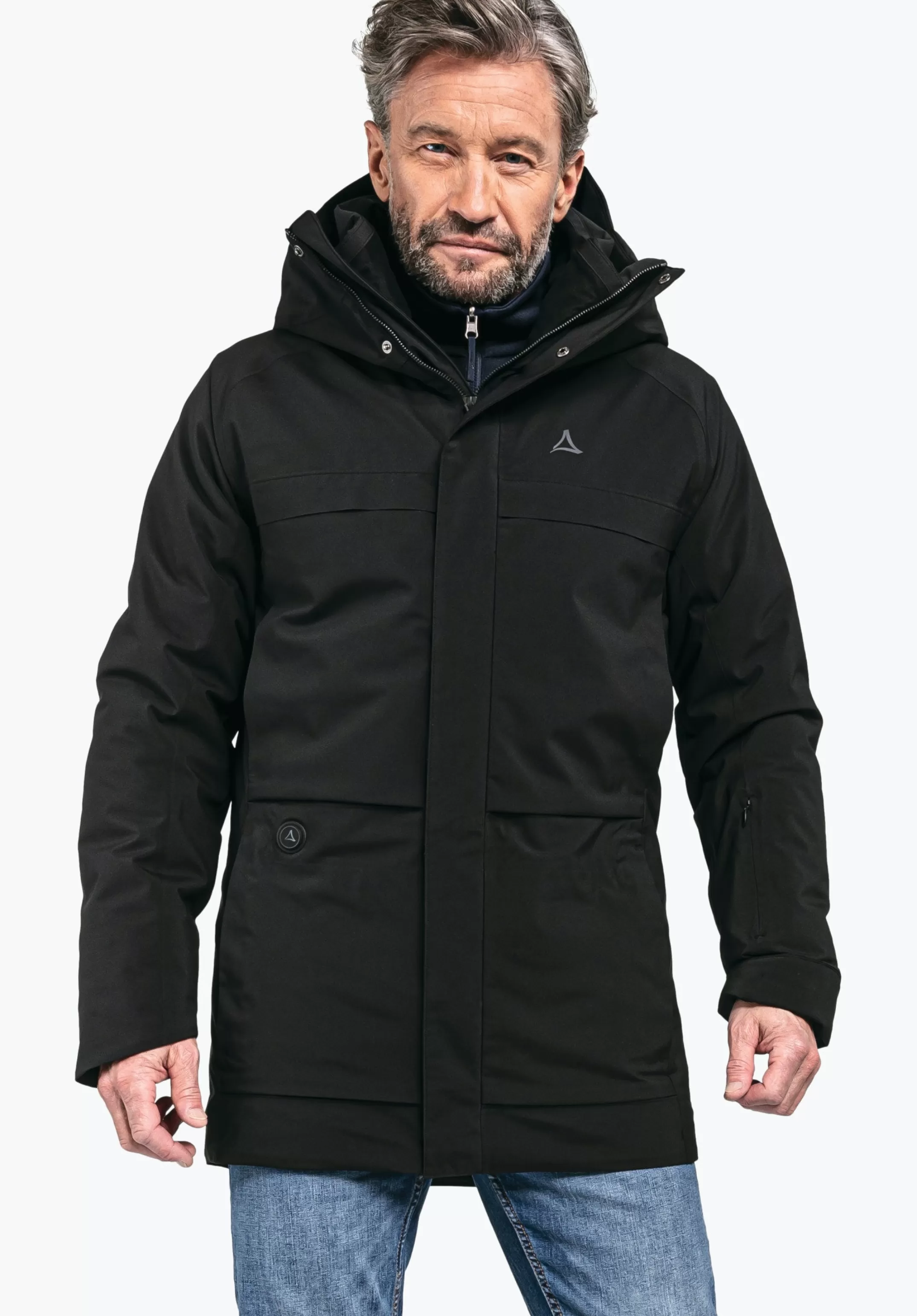 SCHÖFFEL Veste confort chaleur sur pression bouton