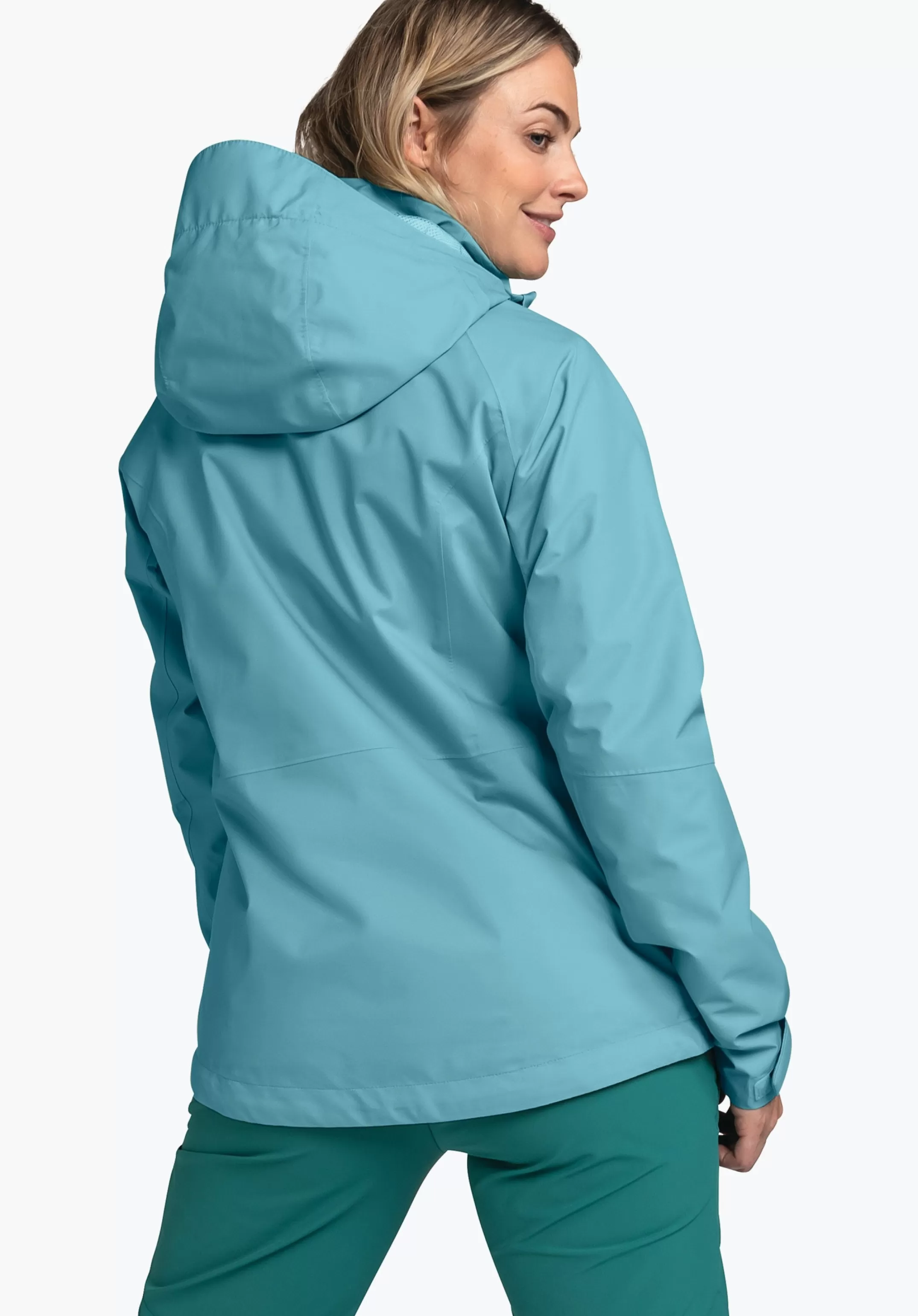 SCHÖFFEL Veste de pluie élastique avec poche Pack-Away