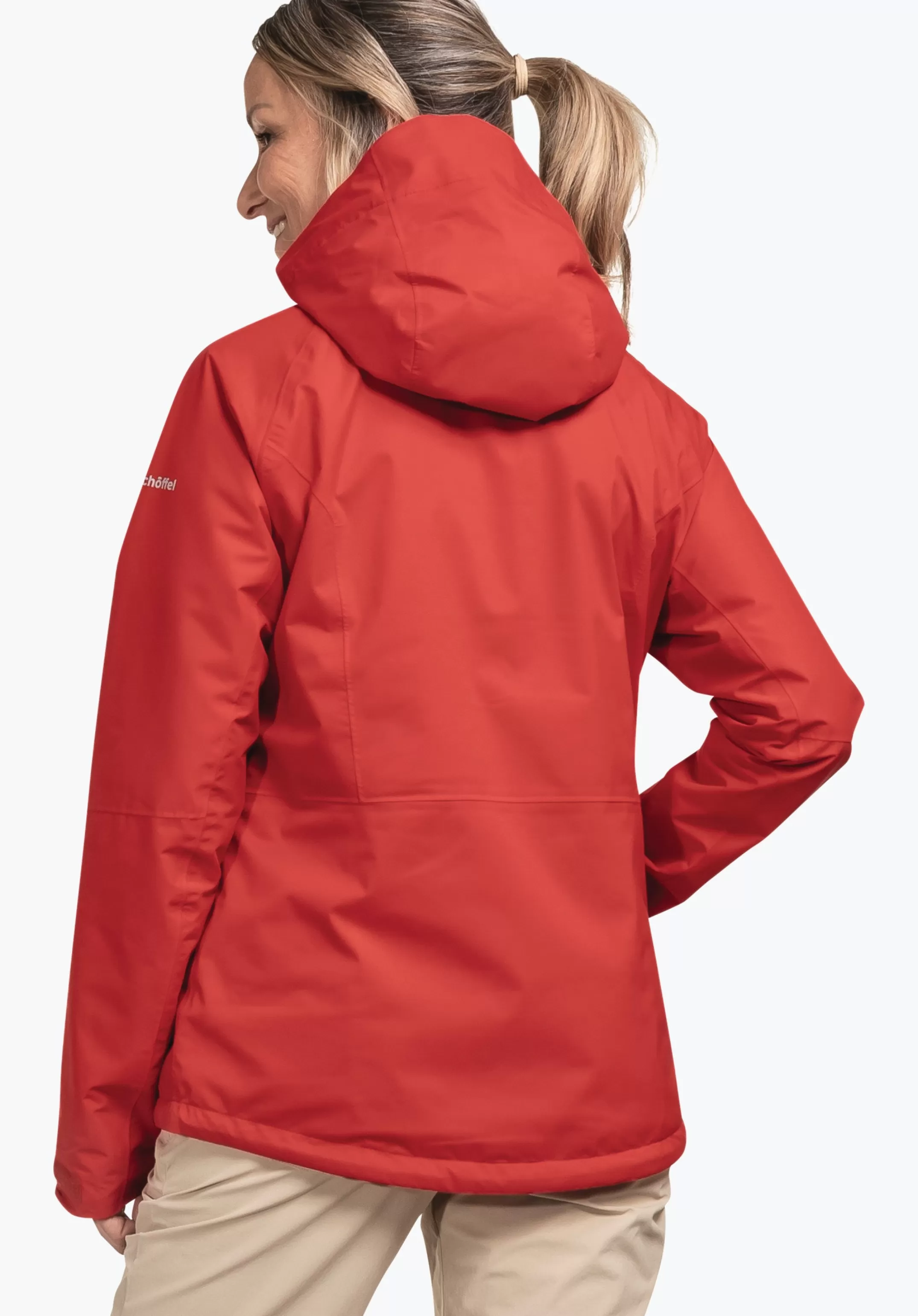 SCHÖFFEL Veste de pluie élastique avec poche Pack-Away