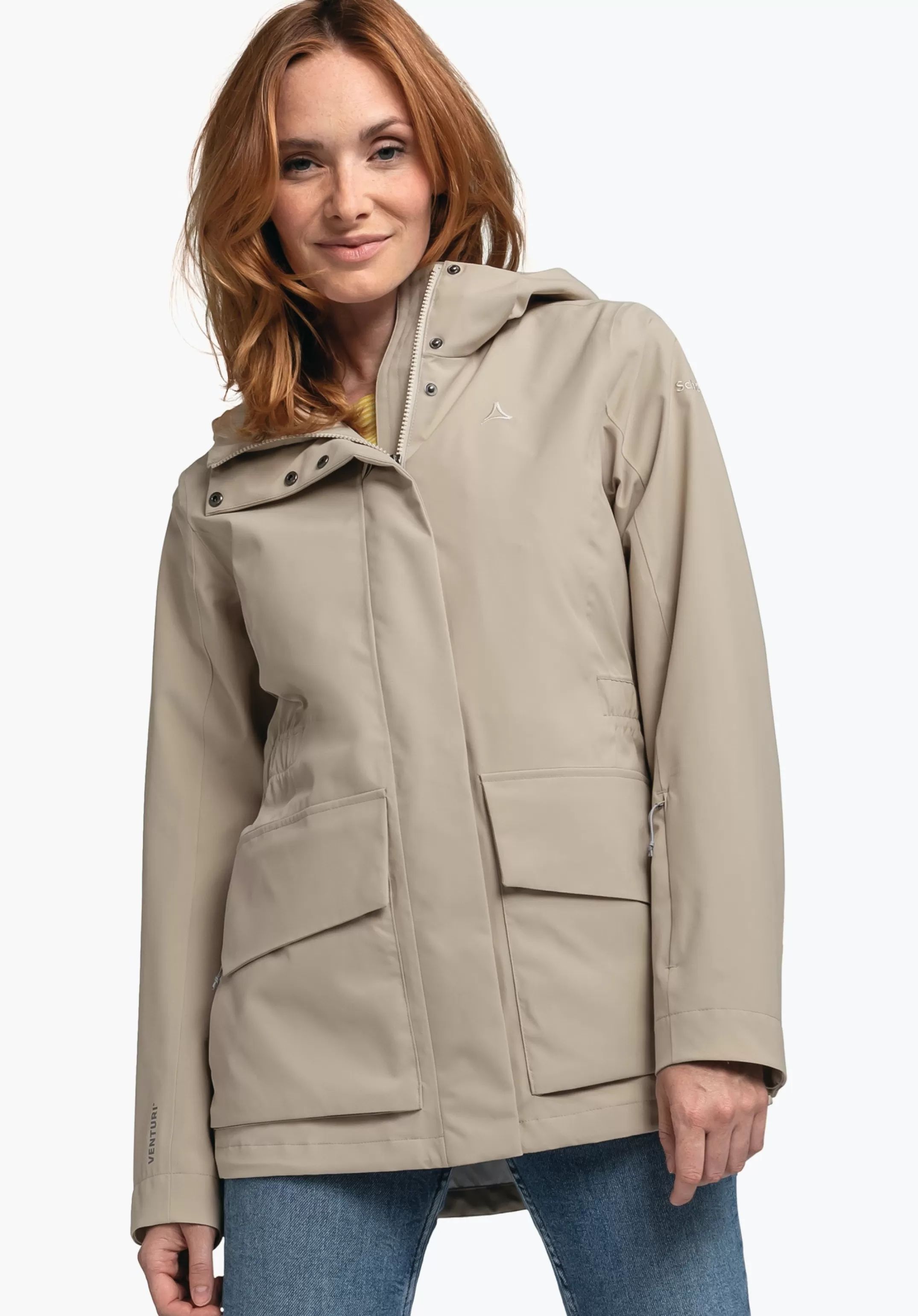 SCHÖFFEL Veste imperméable au look décontracté