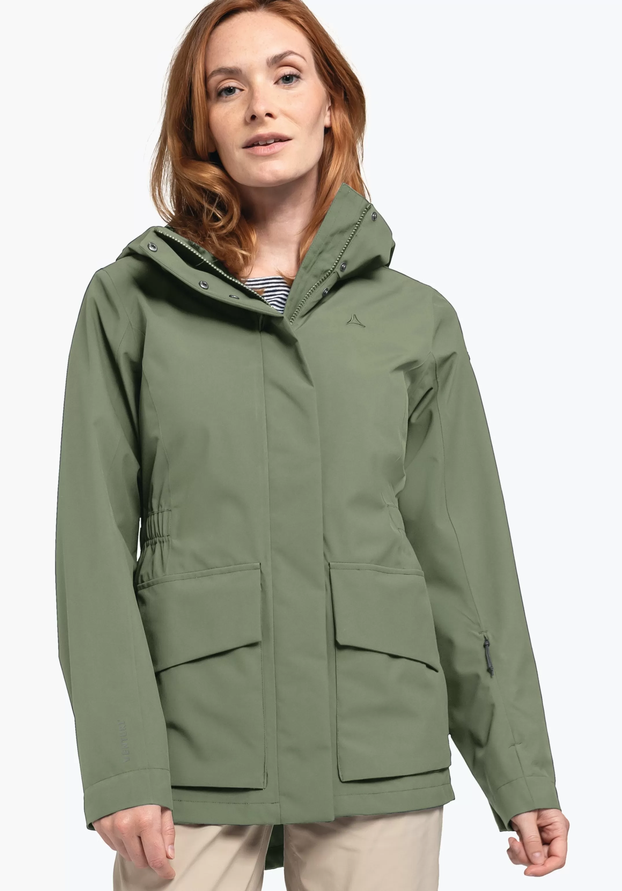 SCHÖFFEL Veste imperméable au look décontracté
