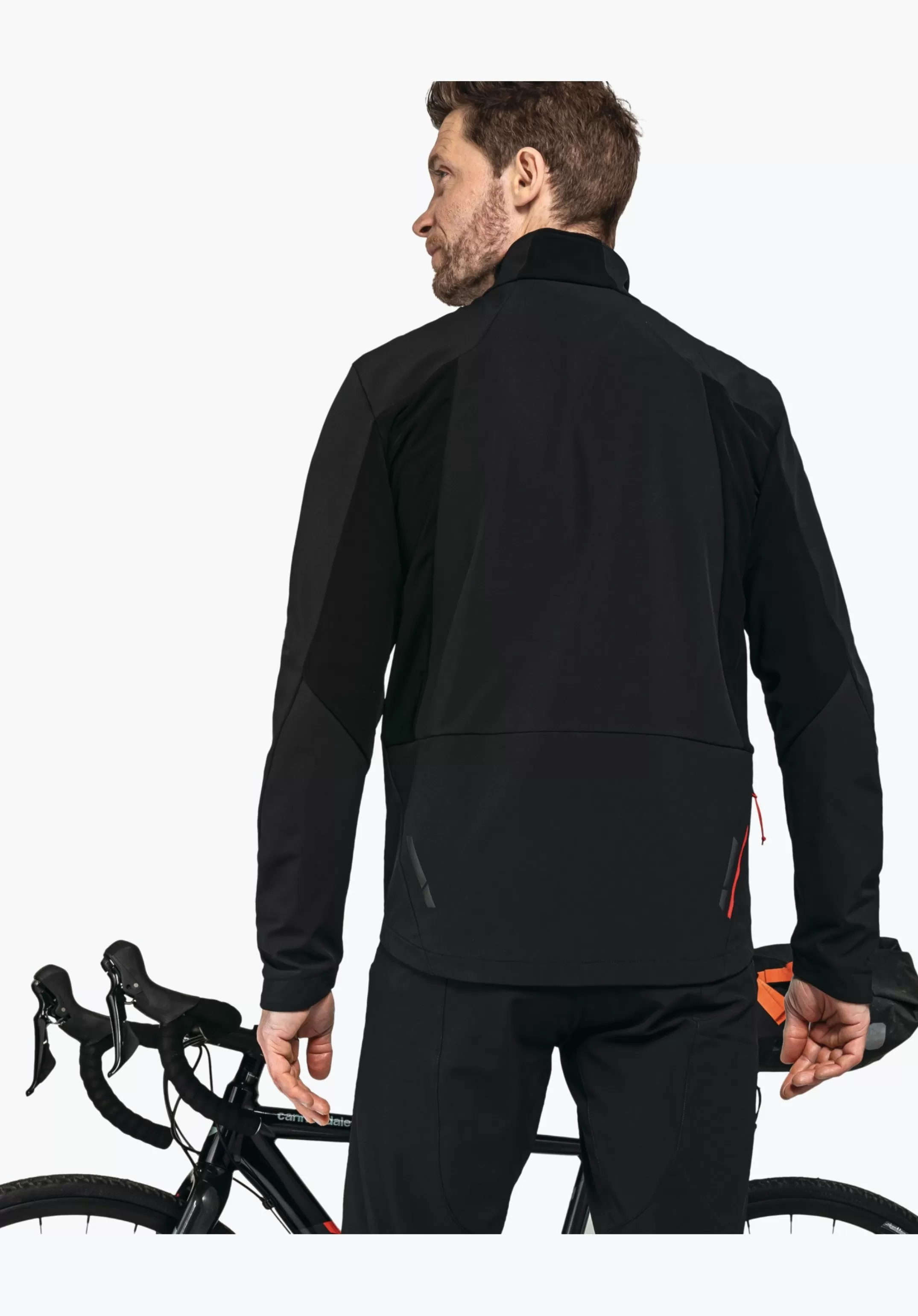 SCHÖFFEL Veste softshell vélo mélange mat.