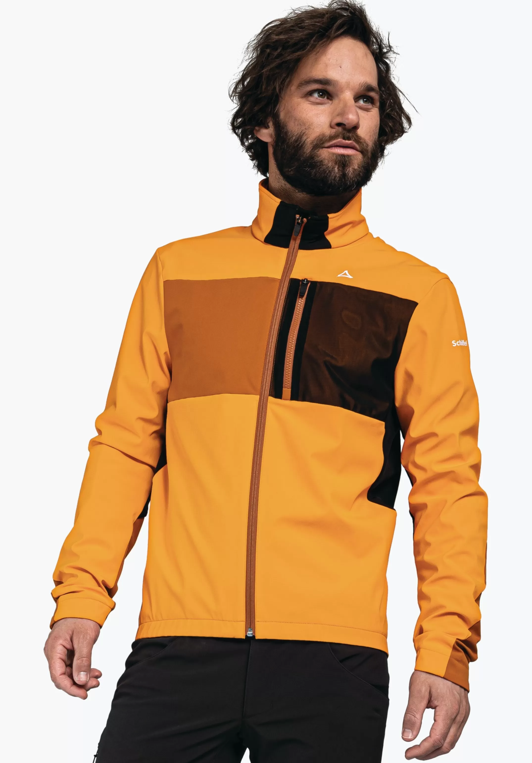 SCHÖFFEL Veste softshell vélo mélange mat.