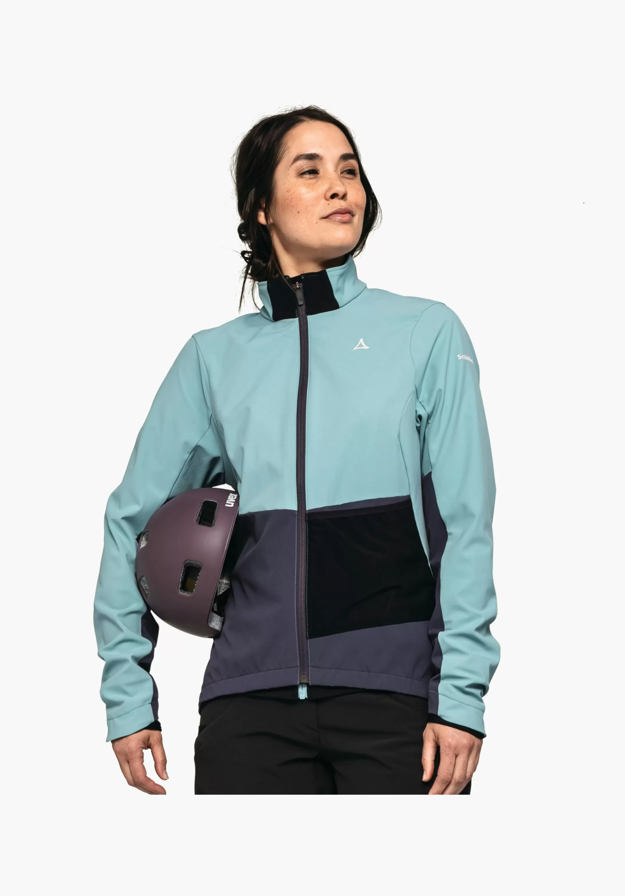 SCHÖFFEL Veste softshell vélo mélange mat.