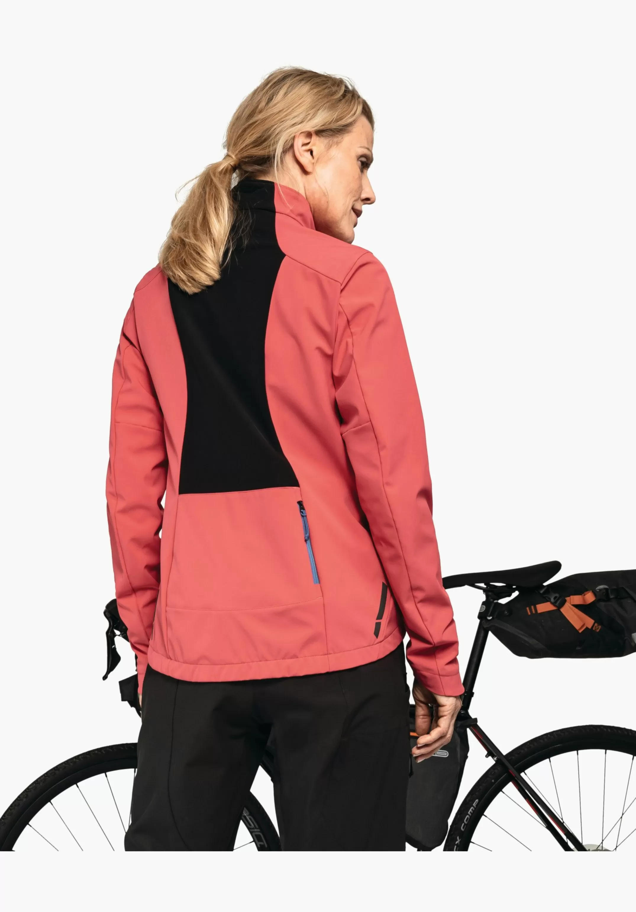 SCHÖFFEL Veste softshell vélo mélange mat.